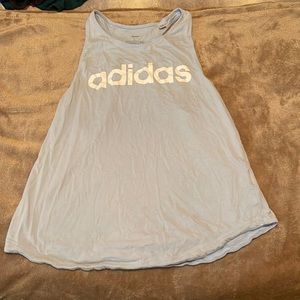 Light blue Adidas tank top